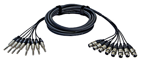 Alva Analog Cable 8X XLR To 8X TRS Female (X8T8PRO2)